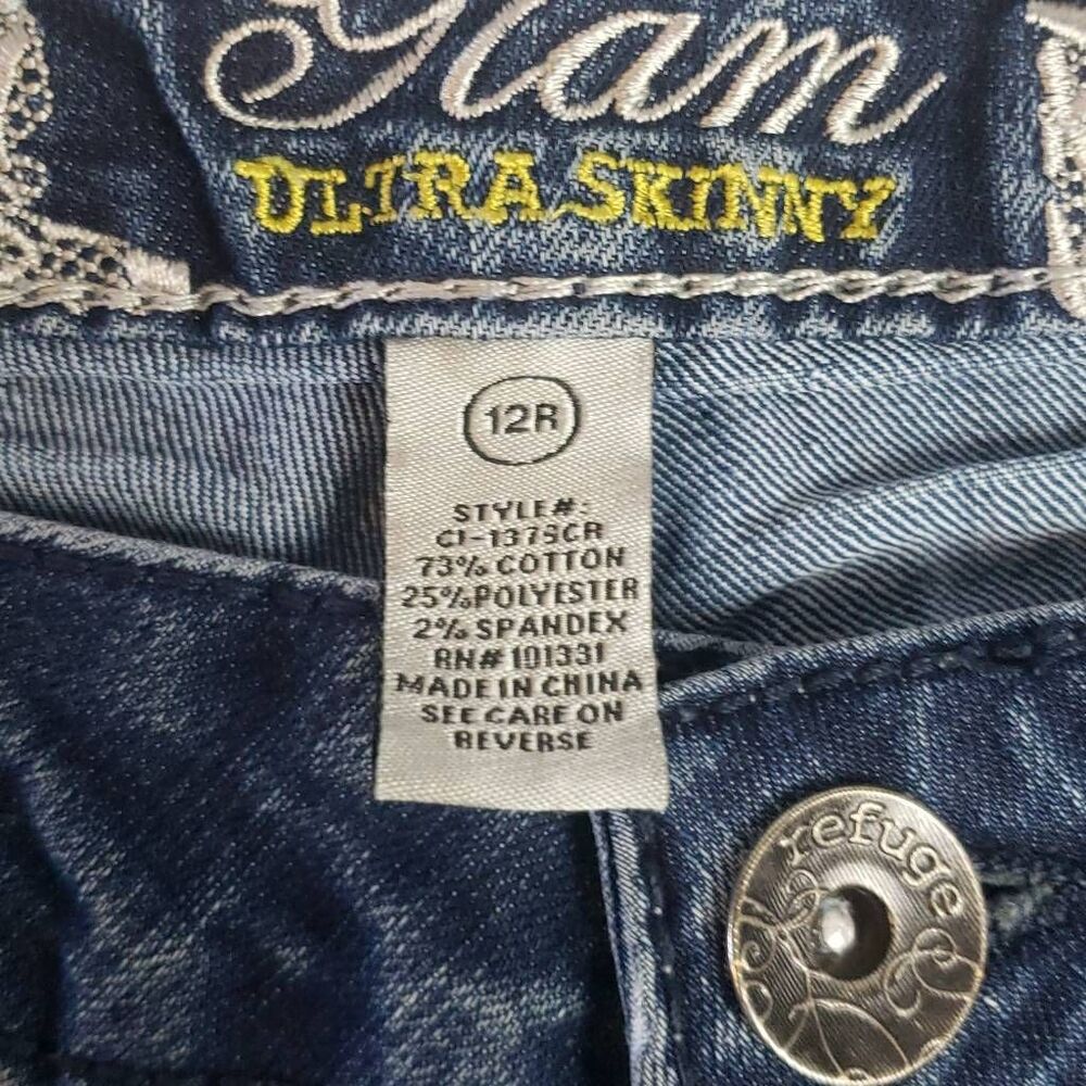 Glam Ultra Skinny Jeans Size 12R - Picture 2 of 15